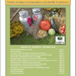 Page couverture du bulletin de liaison automne 2026